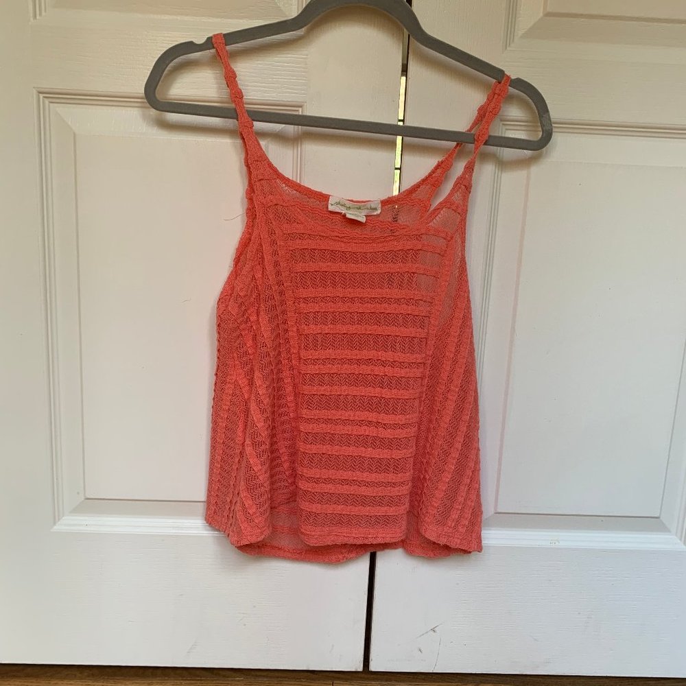 Urban Outfitters Sheer Tank Top